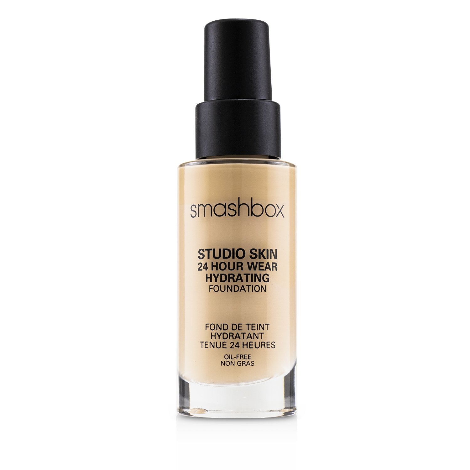 Smashbox/スマッシュボックス+スタジオスキン 24アワーウェア ハイドレーティングファンデーション+30ml/1oz+# 1.0 (Fair With Cool Undertone + Hints Of Peach) ブランドコスメ